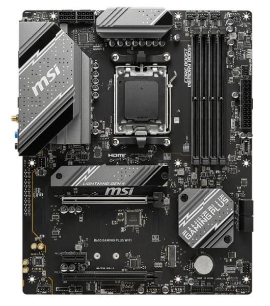 Материнська плата MSI B650 GAMING PLUS WIFI (B650 GAMING PLUS WIFI) (Socket AM5, AMD B650, ATX) FR