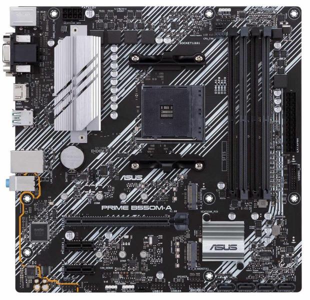 Материнська плата ASUS PRIME B550M-A/CSM (Prime B550M-A/CSM) (Socket AM4, AMD B550, Micro-ATX)