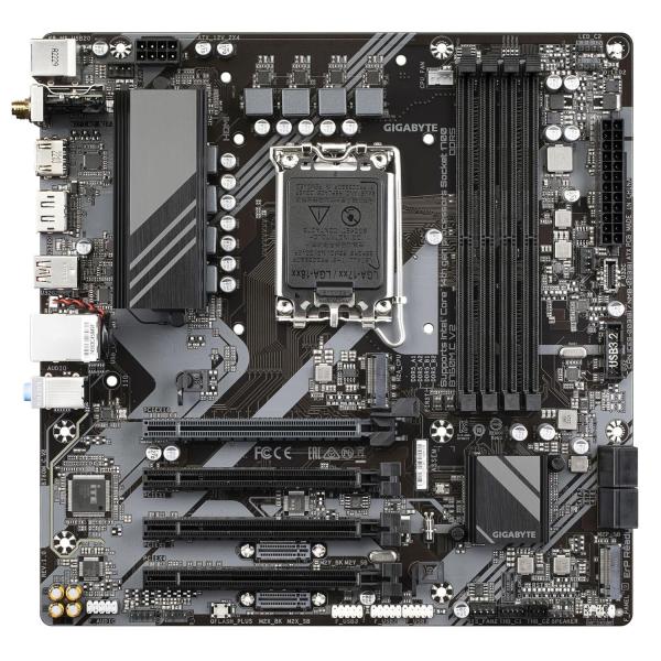 Материнська плата GIGABYTE B760M C V2 (B760M C V2) (Socket 1700, Intel B760, Micro-ATX) Б/в,U1