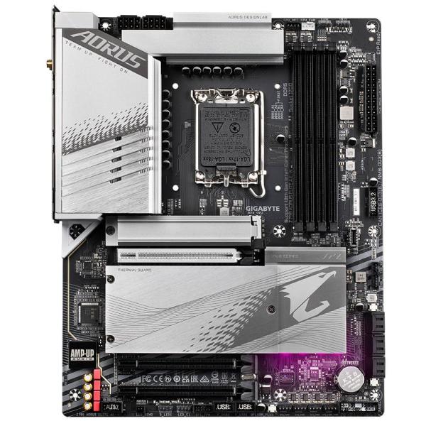 Материнська плата Gigabyte Z790 AORUS ELITE AX-W (Z790 AORUS ELITE AX-W) (Socket 1700, Intel Z790, ATX) Б/в