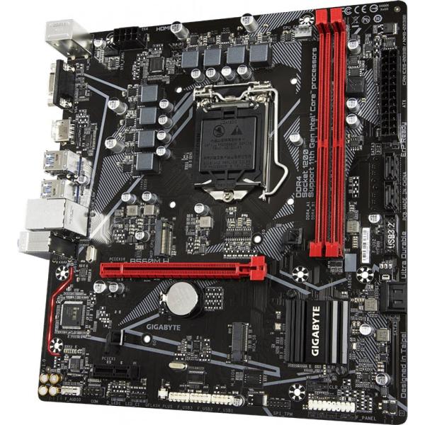 Материнська плата Gigabyte B560M H (B560M H) (Socket 1200, Intel B560, Micro-ATX) Б/в