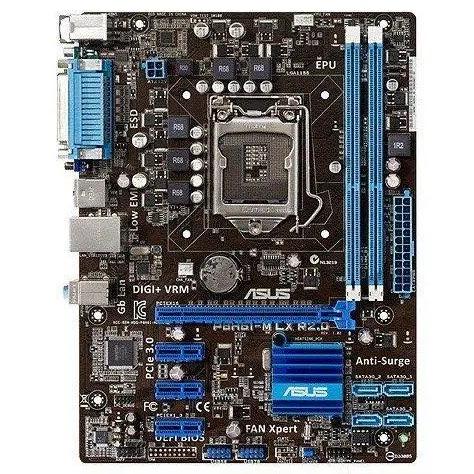 Материнська плата ASUS P8H61-M LX2 R2.0 (P8H61-M LX2 R2.0) (s1155, Intel H61, Micro-ATX) Б/в