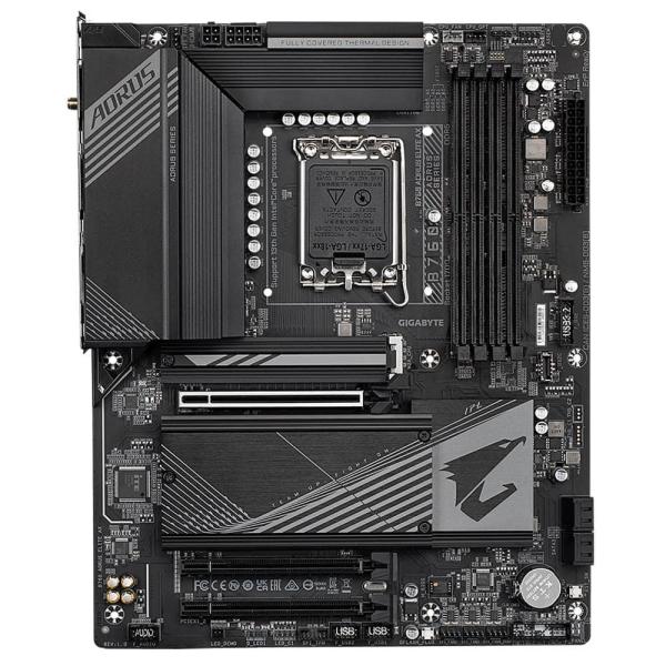 Материнська плата Gigabyte B760 Aorus Elite AX (B760 AORUS ELITE AX) (Socket 1700, Intel B760, ATX) Б/в