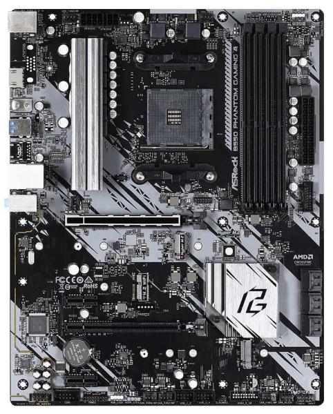 Материнська плата ASRock B550 Phantom Gaming 4 (B550 Phantom Gaming 4) (Socket AM4, AMD B550, ATX)