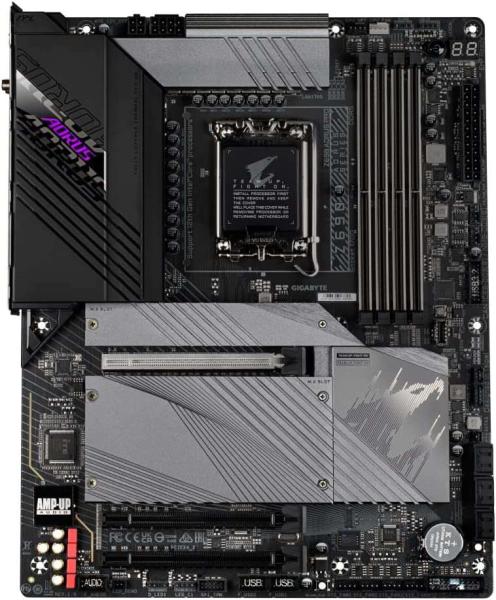 Материнська плата Gigabyte Z690 AORUS PRO (Z690 AORUS PRO) (Socket 1700, Intel Z690, ATX) Б/в