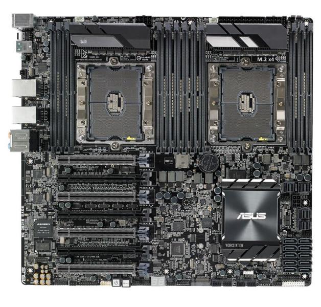 Материнська плата ASUS WS C621E SAGE (WS_C621E_SAGE) (Socket 3647, Intel C621, EEB) Б/в