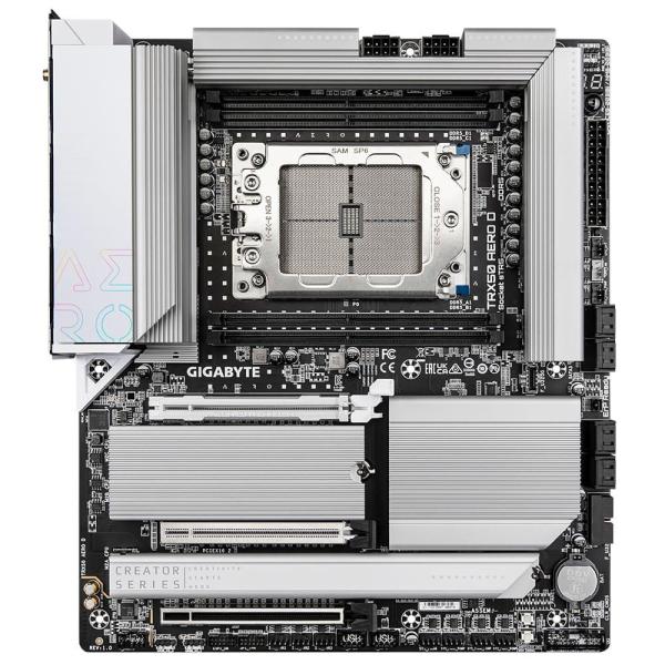 Материнська плата GIGABYTE TRX50 AERO D (TRX50 AERO D) (Socket TR5, AMD TRX50, E-ATX)