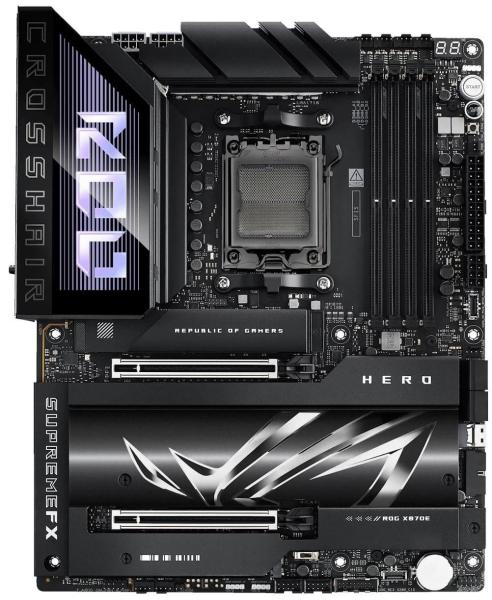 Материнська плата ASUS ROG CROSSHAIR X870E HERO (ROG CROSSHAIR X870E HERO) (Socket AM5, AMD X870E, ATX)