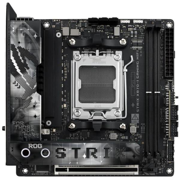 Материнська плата ASUS ROG STRIX X870-I GAMING WIFI (ROG STRIX X870-I GAMING WIFI) (Socket AM5, AMD X870, Mini-ITX)