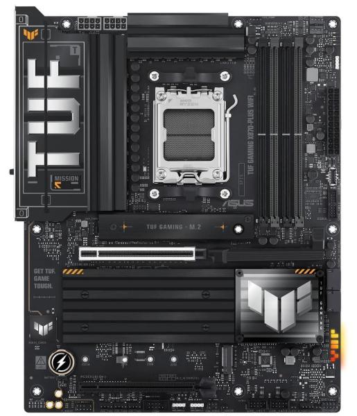 Материнська плата ASUS TUF GAMING X870-PLUS WIFI (TUF GAMING X870-PLUS WIFI) (Socket AM5, AMD X870, ATX) U2