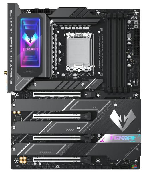 Материнська плата MAXSUN iCraft Z890 PACIFIC (MS-ICRAFT Z890 PACIFIC) (Socket 1851, Intel Z890, ATX)