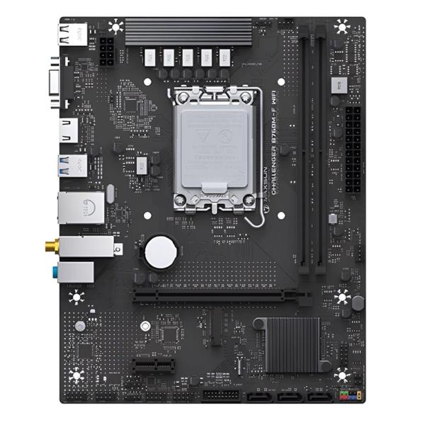 Материнська плата MAXSUN Challenger B760M-F WIFI (MS-Challenger B760M-F WIFI) (Socket 1700, Intel B760, Micro-ATX)