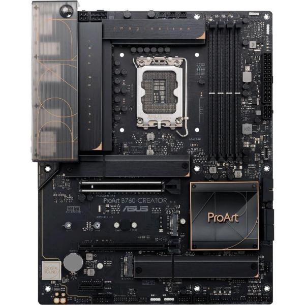 Материнська плата ASUS PROART B760-CREATOR (PROART B760-CREATOR) (Socket 1700, Intel B760, ATX)