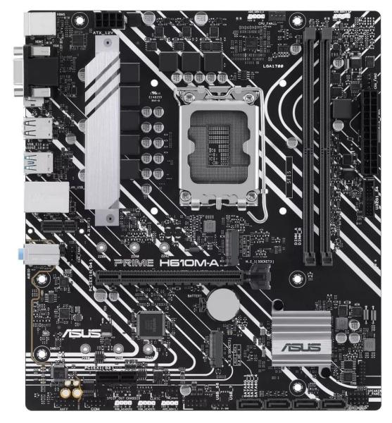 Материнська плата ASUS PRIME H610M-A-CSM (PRIME H610M-A-CSM) (Socket 1700, Intel H610, Micro-ATX)