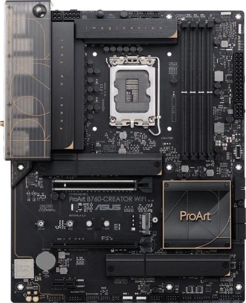 Материнська плата ASUS PROART B760-CREATOR WIFI (PROART B760-CREATOR WIFI) (Socket 1700, Intel B760, ATX)