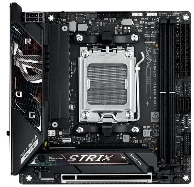 Материнська плата ASUS ROG STRIX B850-I GAMING WIFI (ROG STRIX B850-I GAMING WIFI) (Socket AM5, AMD B850, Mini-ITX)