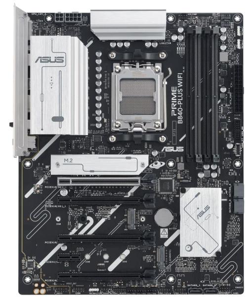 Материнська плата ASUS PRIME B840-PLUS WIFI (PRIME B840-PLUS WIFI) (Socket AM5, AMD B840, ATX)