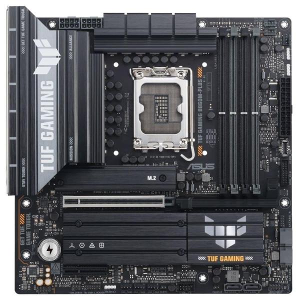 Материнська плата ASUS TUF GAMING B860M-PLUS (TUF GAMING B860M-PLUS) (Socket 1851, Intel B860, Micro-ATX)