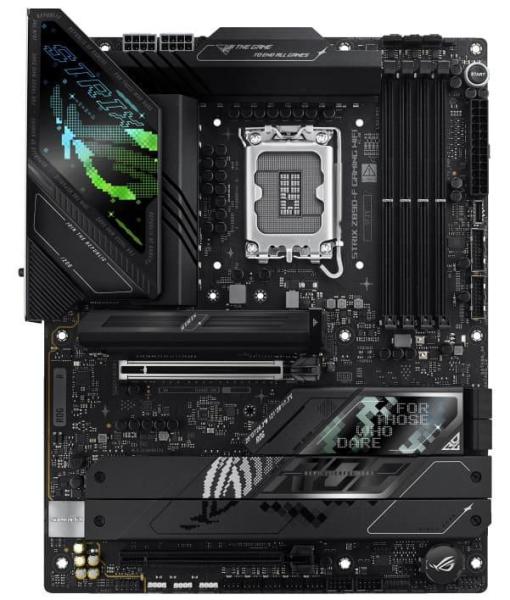 Материнська плата ASUS ROG STRIX Z890-F GAMING WIFI (ROG STRIX Z890-F GAMING WIFI) (Socket 1851, Intel Z890, ATX)