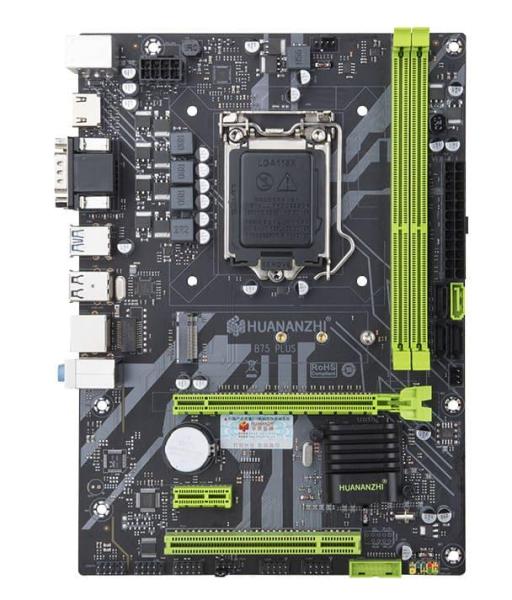 Материнська плата Huananzhi B75 PLUS M.2 (B75 PLUS M.2) (Socket 1155, Intel B75,