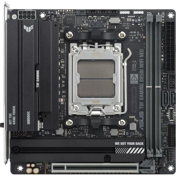 Материнська плата ASUS TUF GAMING B850I WIFI NEO (TUF GAMING B850I WIFI NEO) (Socket AM5, AMD B850, Mini-ITX)