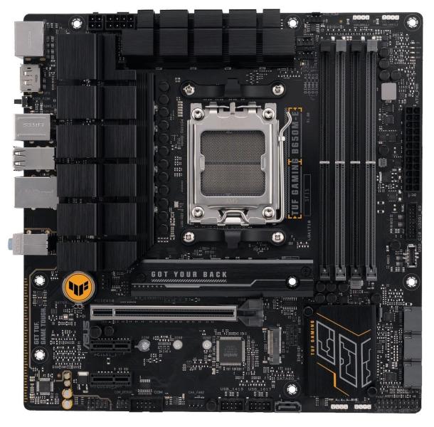 Материнська плата ASUS TUF GAMING B650M-E (TUF GAMING B650M-E) (Socket AM5, AMD B650, Micro-ATX)