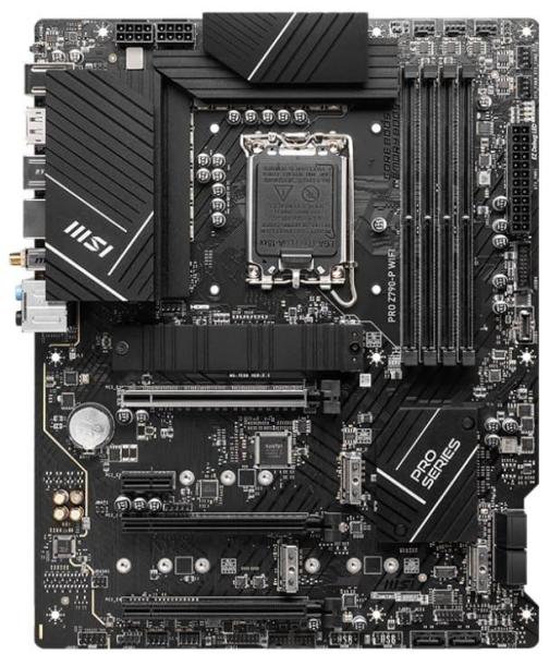 Материнська плата MSI PRO Z790-P WIFI (PRO Z790-P WIFI) (Socket 1700, Intel Z790, ATX) Б/в