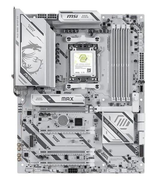 Материнська плата MSI MAG B850 GAMING PLUS MAX WIFI (MAG B850 GAMING PLUS MAX WIFI) (Socket AM5, AMD B850, ATX) U1