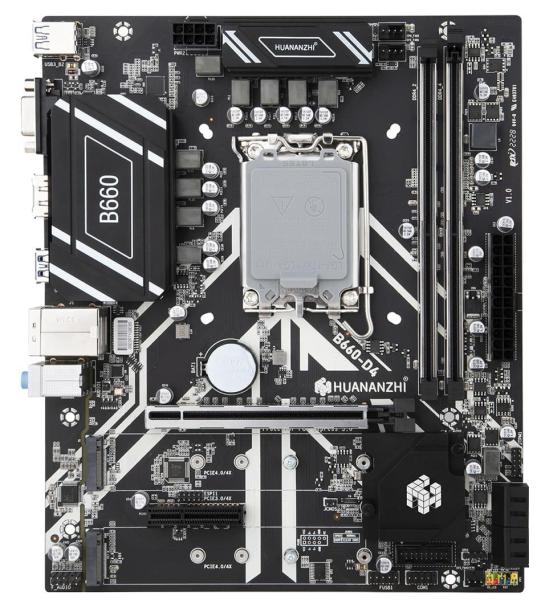 Материнська плата Huananzhi B660-D4 ver1.0 (B660-D4) (Socket 1700, Intel B660, ) Б/в