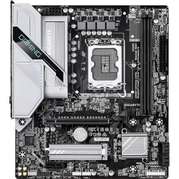 Материнська плата GIGABYTE H810M GAMING WIFI6 (H810M GAMING WIFI6) (Socket 1851, Intel H810, Micro-ATX)