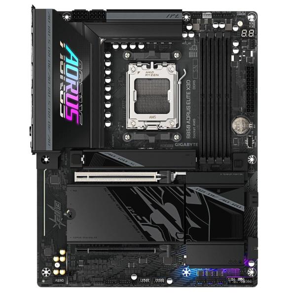 Материнська плата GIGABYTE B850 AORUS ELITE X3D (B850 AORUS ELITE X3D) (Socket AM5, AMD B850, ATX)
