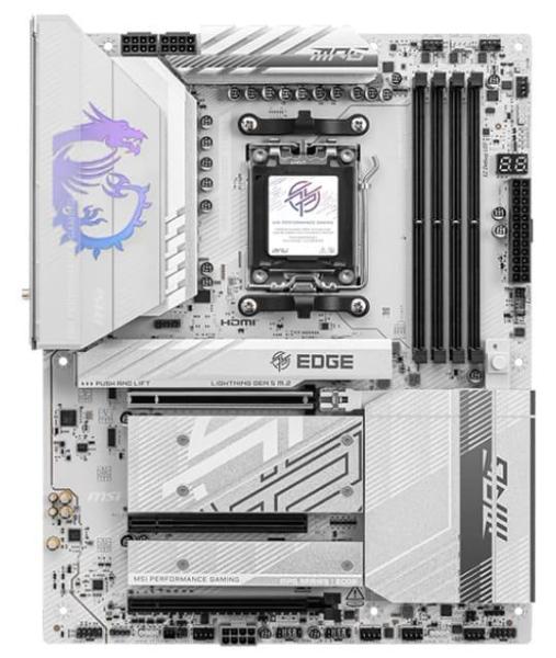 Материнська плата MSI MPG B850 EDGE TI WIFI (MPG B850 EDGE TI WIFI) (Socket AM5, AMD B850, ATX) FR