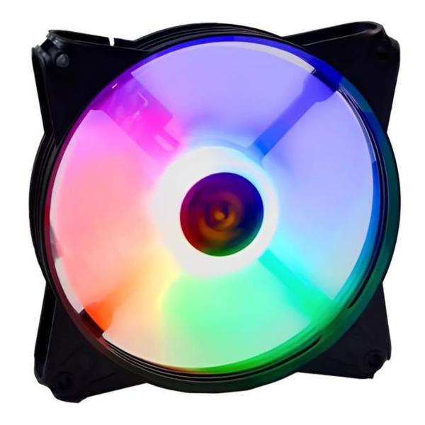 Вентилятор GTL 120 мм Multicolor F1, Black (GTL-120LMCF1)