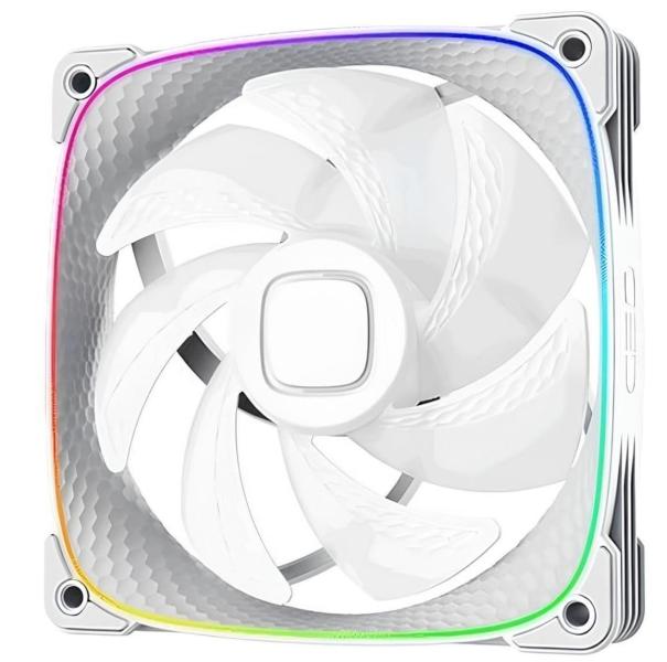 Вентилятор Geometric Future Squama 2503 120mm ARGB (GEO-S2503W-1) White