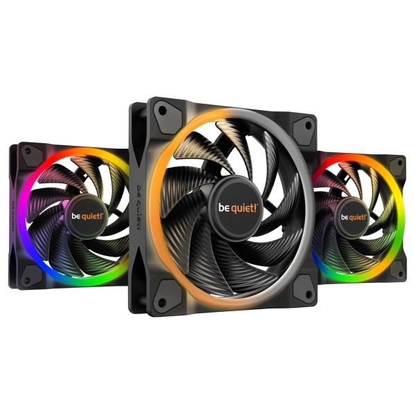 Комплект вентиляторів Be quiet! Light Wings 120mm PWM High-Speed 3 шт (BL077)