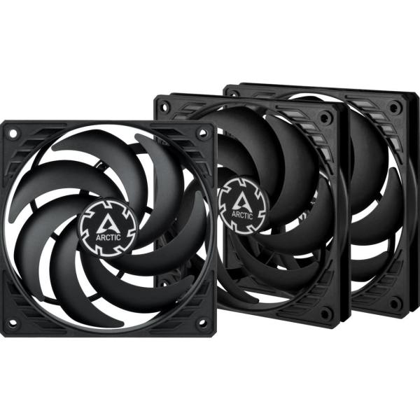 Вентилятор Arctic P12 Slim PWM PST 3 шт (ACFAN00275A)
