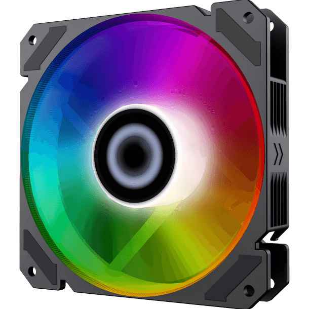 Вентилятор GameMax FN-12Rainbow-C9 (FN-12Rainbow-C9)