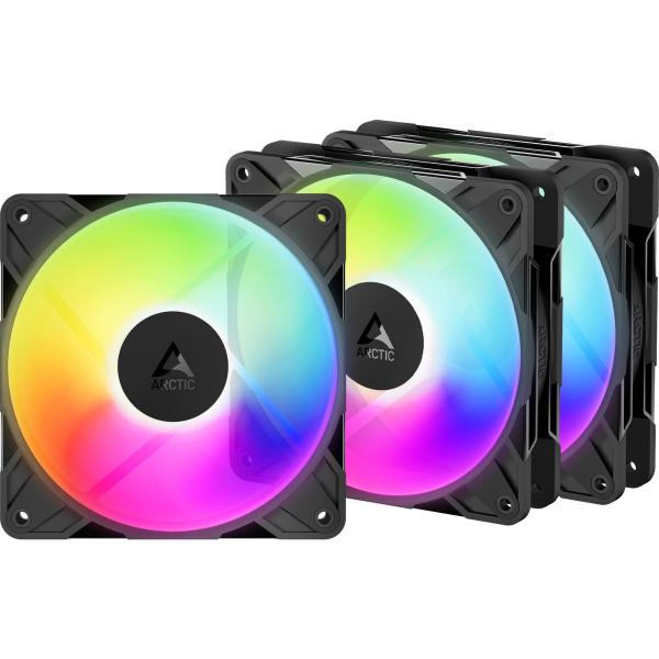 Комплект вентиляторів Arctic P12 PRO A-RGB Reverse 120MM 3-PACK (ACFAN00333A)