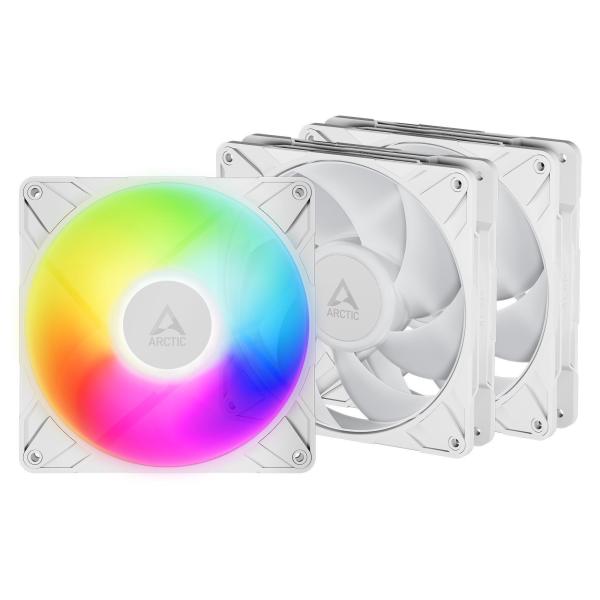 Комплект вентиляторів Arctic P14 PRO 140MM A-RGB 3-Pack White (ACFAN00321A)