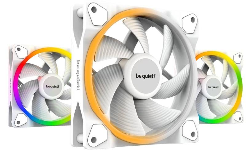 Комплект вентиляторів Be quiet! LIGHT WINGS WHITE 120mm PWM Triple Pack (BL100)