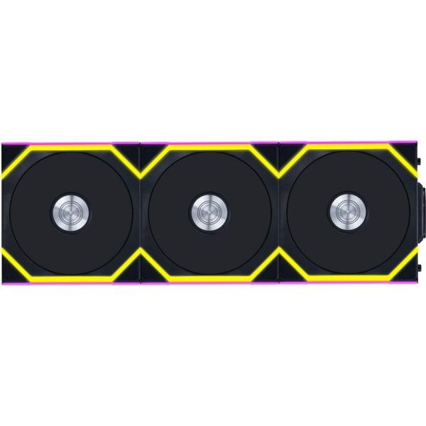 Комплект вентиляторів Lian Li Uni Fan SL WIRELESS 120-3 Black (G99.12SL1W3B.00)