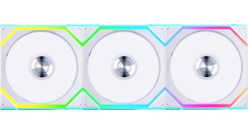 Комплект вентиляторів Lian Li Uni Fan SL Wireless 120 Reverse Blade 3 in 1 (G99.12RSL1W3W.00) White