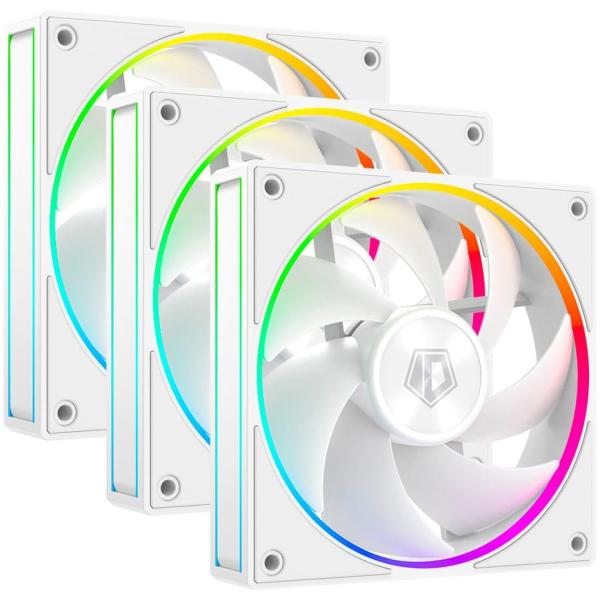 Вентилятор ID-Cooling AF-127-ARGB-W Trio