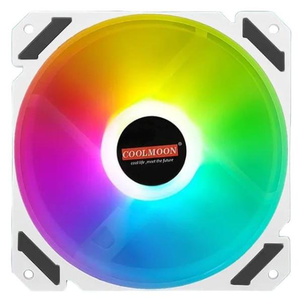 Вентилятор Coolmoon 120мм CM-NORTHWIND Forward (CM-NORTHWIND-F) White