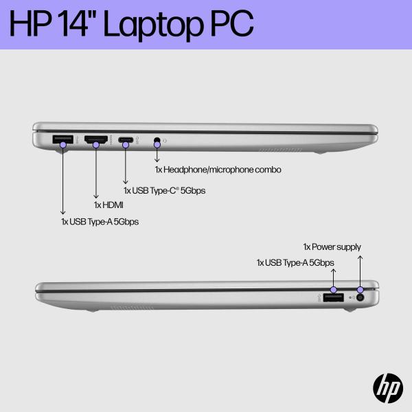 Ноутбук HP 14-ep1063cl (9R8T2UA) Silver, фото 2