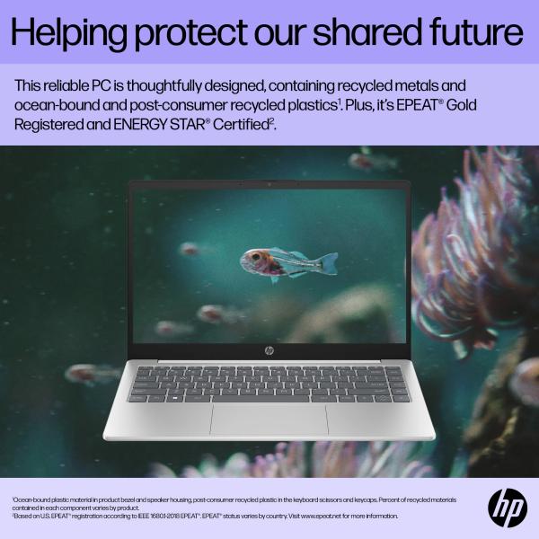 Ноутбук HP 14-ep1063cl (9R8T2UA) Silver, фото 3