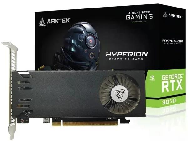 Відеокарта ARKTEK GeForce RTX 3050 GDDR6 6GB LP (AKN3050D6S6GL1), фото 4