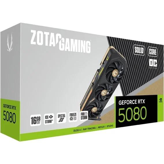 Відеокарта Zotac GAMING GeForce RTX 5080 SOLID CORE OC (ZT-B50800J2-10P), фото 6