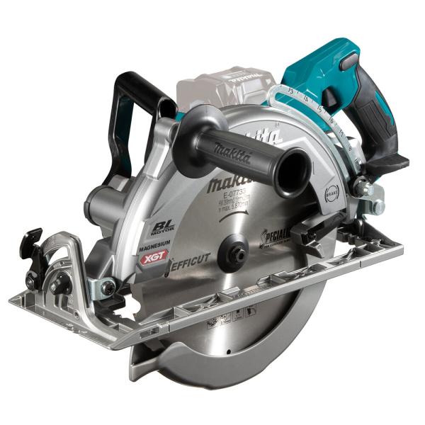 Акумуляторна дискова пилка Makita XGT 40 V MAX RS002GZ (без АКБ та ЗП), фото 4
