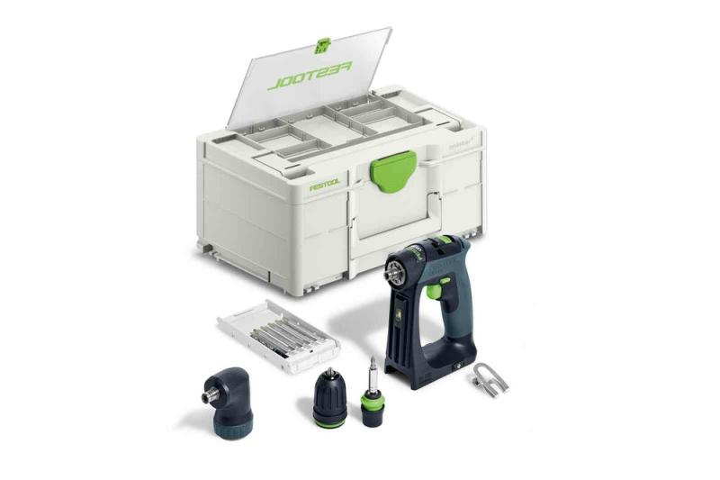 Акумуляторний дриль-шурупокрут FESTOOL CXS 18-Basic-Set (без АКБ та ЗП) (577333), фото 2